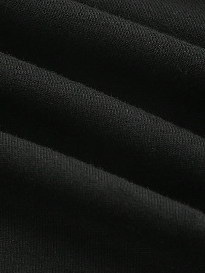 SHEIN Ezwear 2Pcs Solid Elastic Waist Leggings