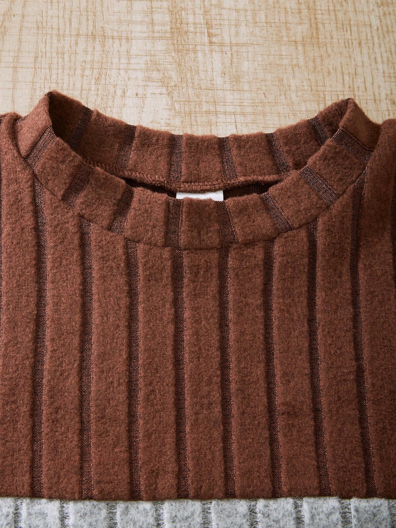 SHEIN Tween Boy Colorblock Letter Patched Detail Sweatshirt & Sweatpants