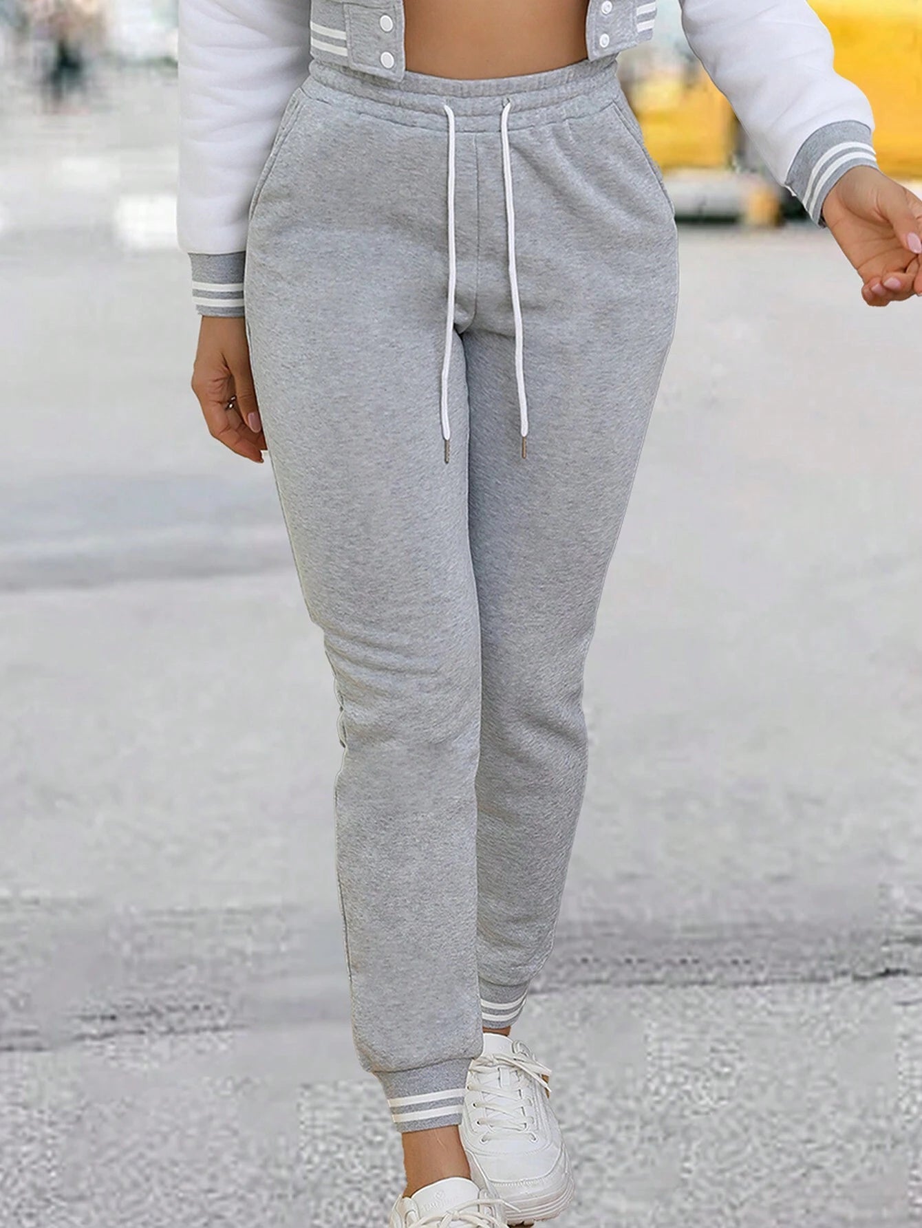 INAWLY Women'S Plain Simple Drawstring Jogger Pants Graduation,Back to School Outfits,Graduation,Teacher Outfits for Women,Back to School Fall Cloth for Women