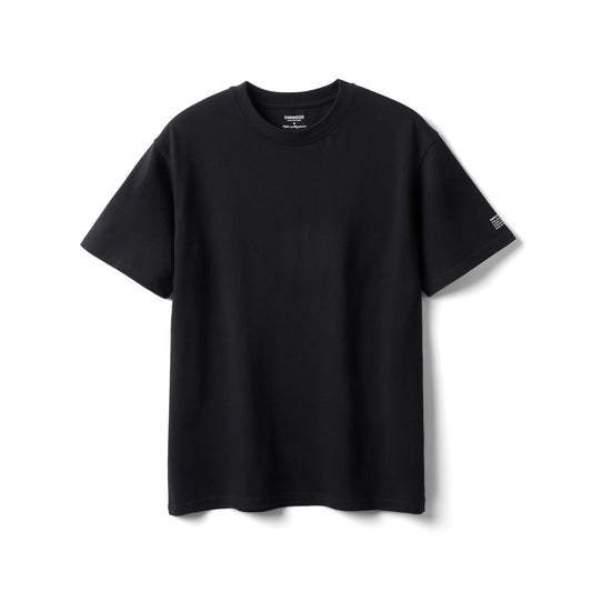 2025 Summer New 250G 100% Cotton Fabric T-Shirt Men High Quality Solid Color Drop Sleeve Loose Tshirts Oversize Tops