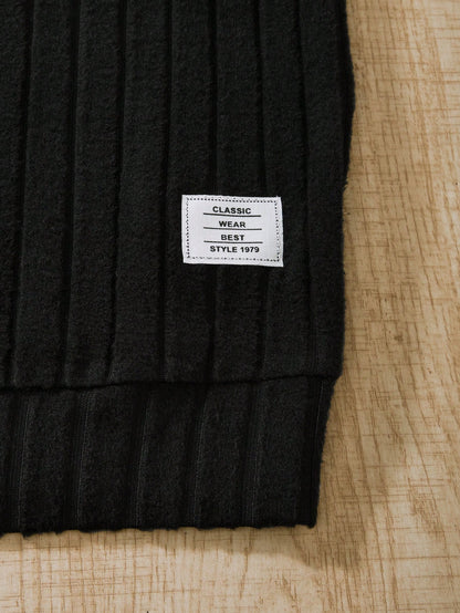 SHEIN Tween Boy Colorblock Letter Patched Detail Sweatshirt & Sweatpants